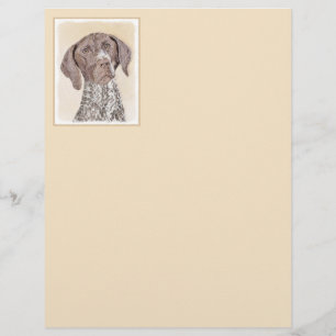 Pintura de ponteiro em branco alemão - Arte origin