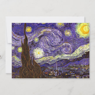 Pintura de Starry Night pelo artista Vincent Van G
