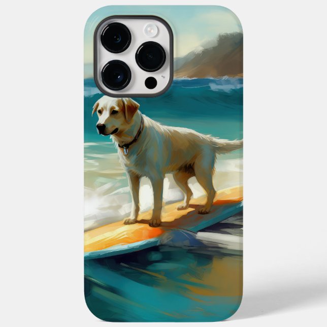 Pintura de Surf na Praia do Pastor da Anatólia (Verso)