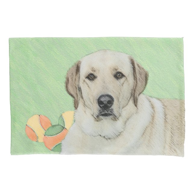 Pintura de Tênis e Retriever Amarelo (Frente)