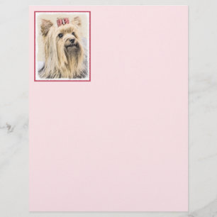 Pintura de Yorkshire Terrier - Arte de Cachorro Or