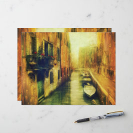 Pintura do Canal de Veneza