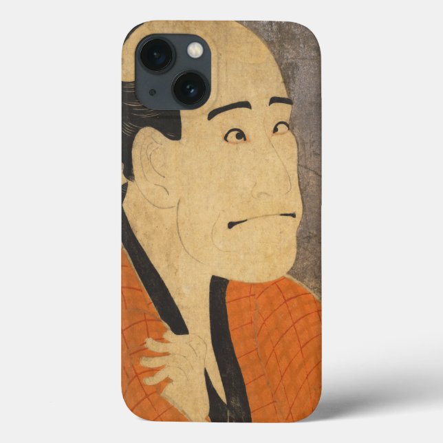 Pintura do iPhone do Ator Kabuki Japonês (Verso)