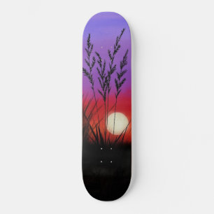 Pintura do skate Sunset