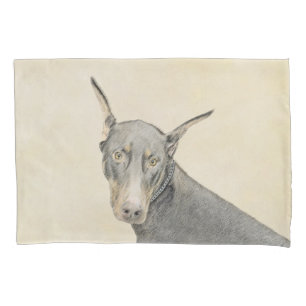 Pintura Doberman Pinscher - Arte Original para Cac