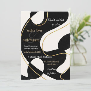 Pintura Dourada a Abstrato neutra minimalista