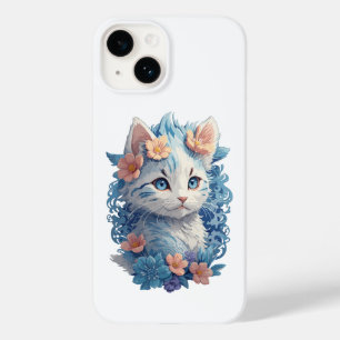 Pintura em Aquarela de Gato Gato Gato Giro com Abe