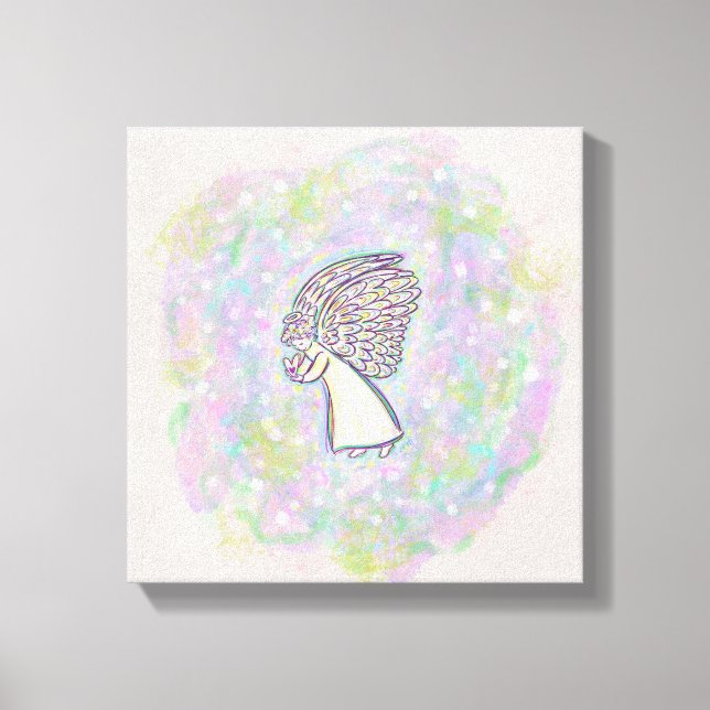 Pintura em Canvas do Guardian Angel (Frente)
