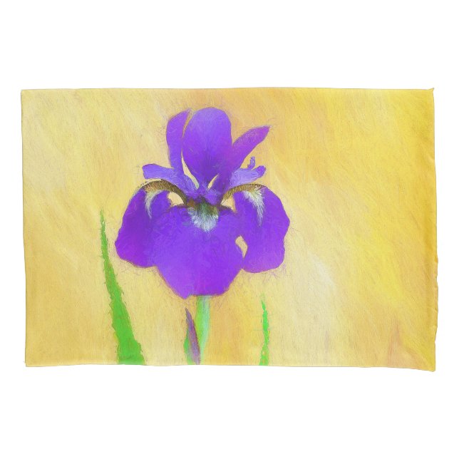 Pintura em Íris com pérola - Cão original branco A (Frente)