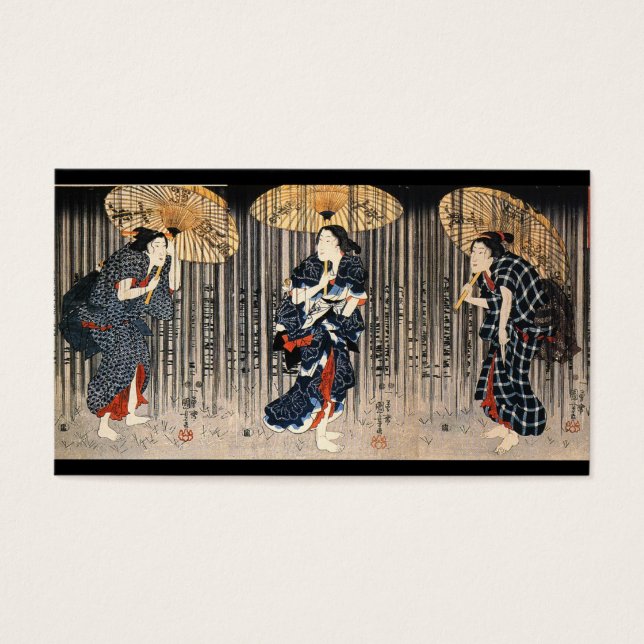 Pintura em japonês c. década de 1800 (Frente)