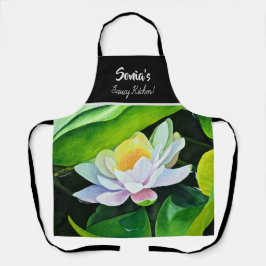 Pintura floral branca, média