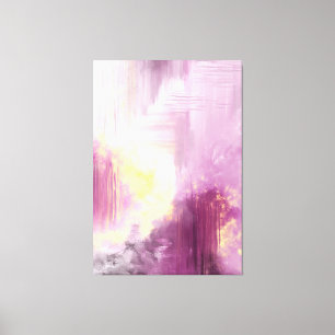 pintura impressão de cor roxa abstrato art origina