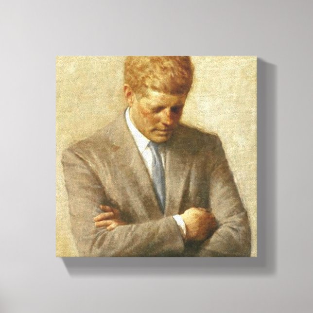 Pintura JFK na Canvas (Frente)
