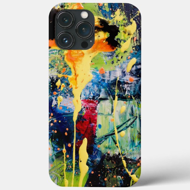 Pintura Macro Closeup Detalhe (Verso)