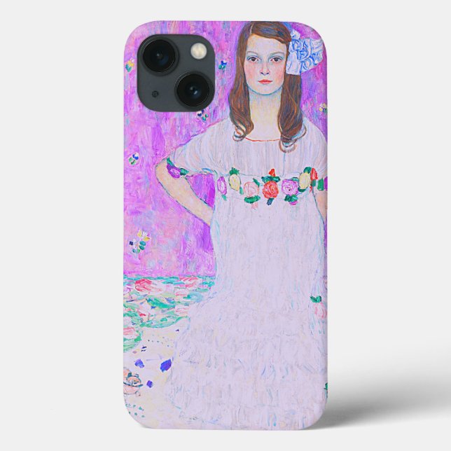 Pintura Mäda Primavesi de Gustav Klimt (Verso)