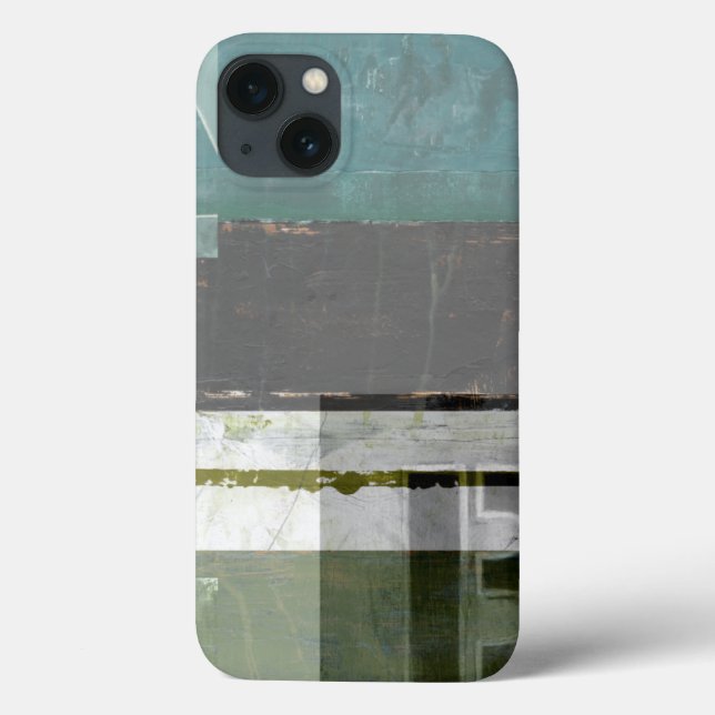 Pintura Moderna com Letras Cortadas (Verso)