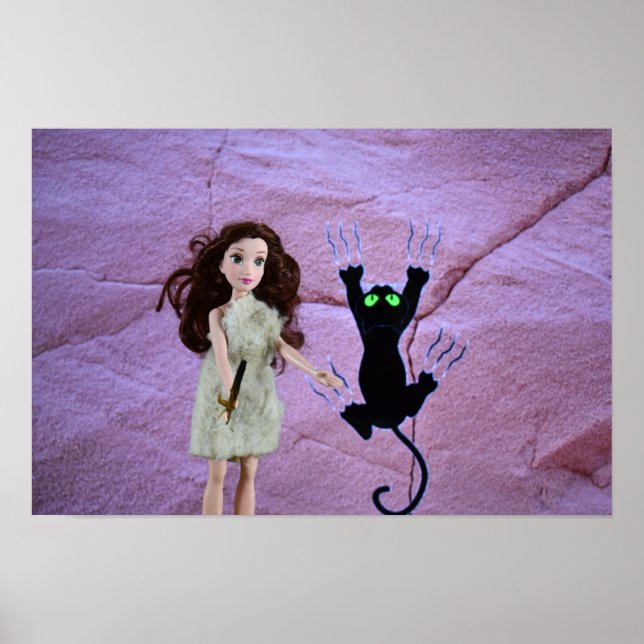 Pintura nas cavernas. poster (Frente)