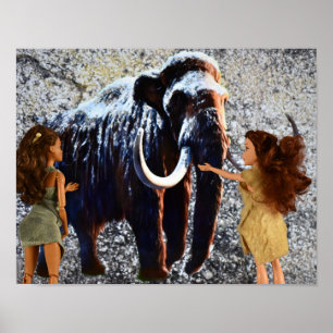 Pintura nas cavernas. poster