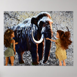 Pintura nas cavernas. poster