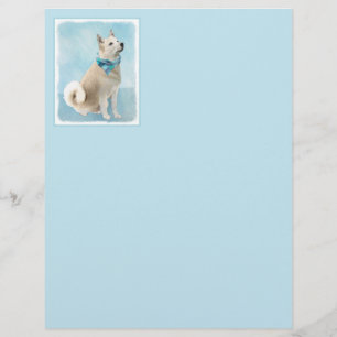 Pintura Norueguesa De Buhund - Arte De Cachorro Or