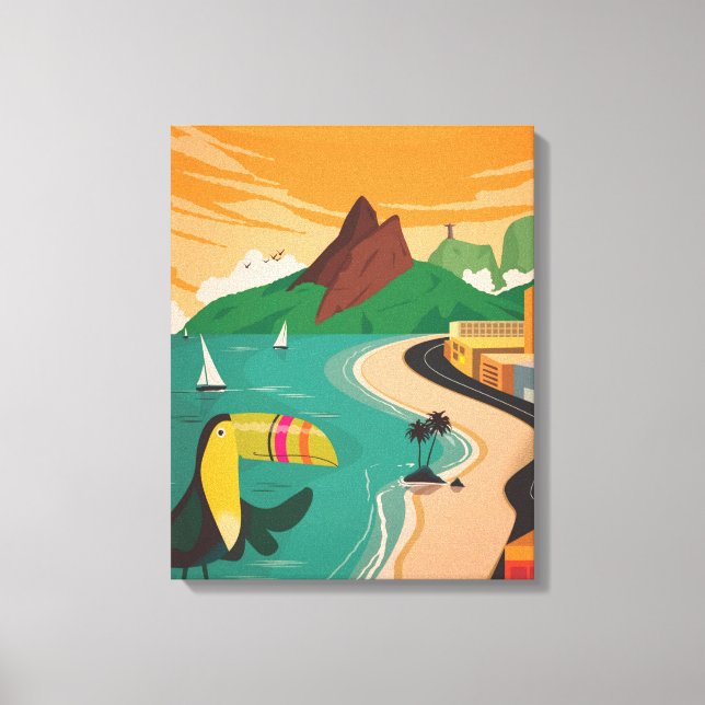 Pintura paisagística para decoração domiciliar (Frente)