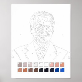 Pintura por Números: Poster Joe Biden