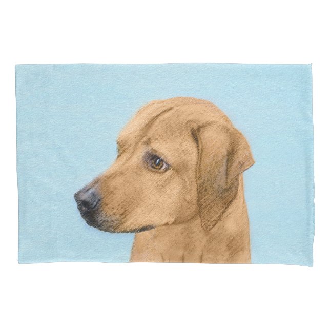 Pintura Ridgeback da Rodésia - Arte Cachorra Origi (Frente)