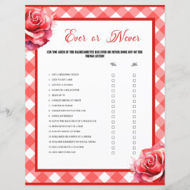 Pintura rosa Festa de solteira nunca ou nunca jogo