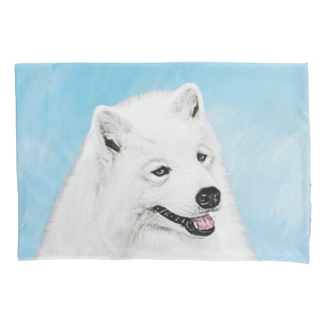 Pintura Samoyed - Arte Cachorosa Original (Frente)