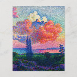 Pintura Vintage A Nuvem Rosa (1896)