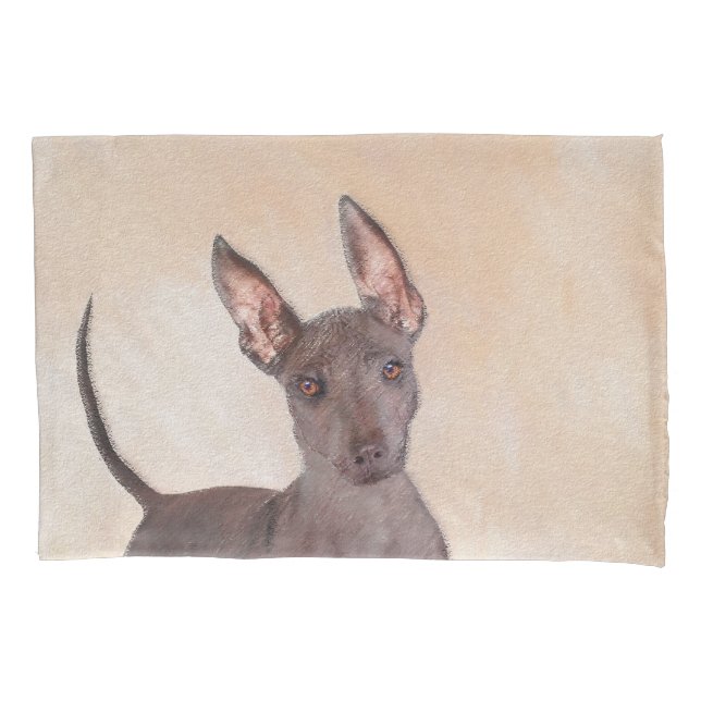 Pintura Xoloitzcuintli - Arte Cão Original Cute (Frente)