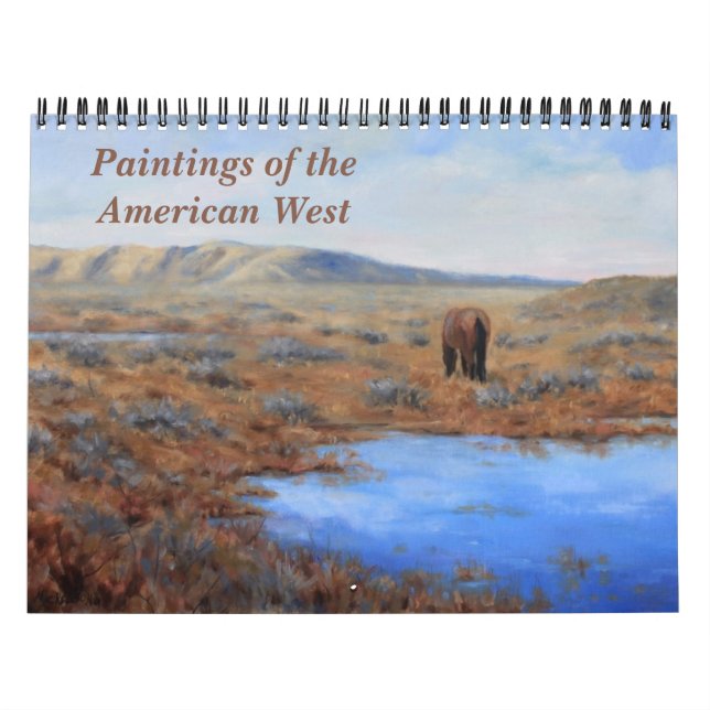 Pinturas do Calendário Oeste Americano (Capa)