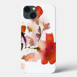 Pinturas florais abstratas da aguarela