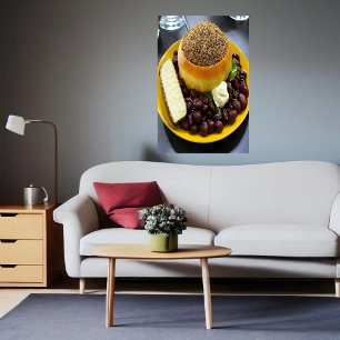 Pior prato do mundo AI Art Poster