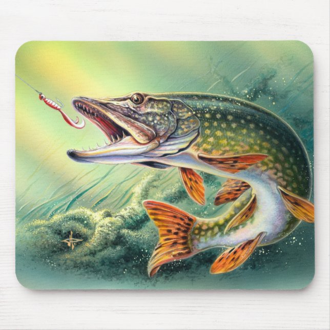 PIQUE QUE PESCA MOUSEPAD (Frente)