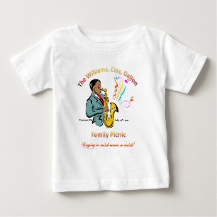 Piquenique da família de Williams - t-shirt