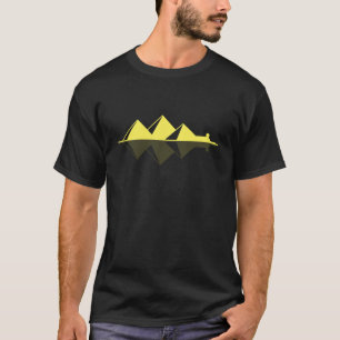 Pirâmides Camisa Antiquada do Egito