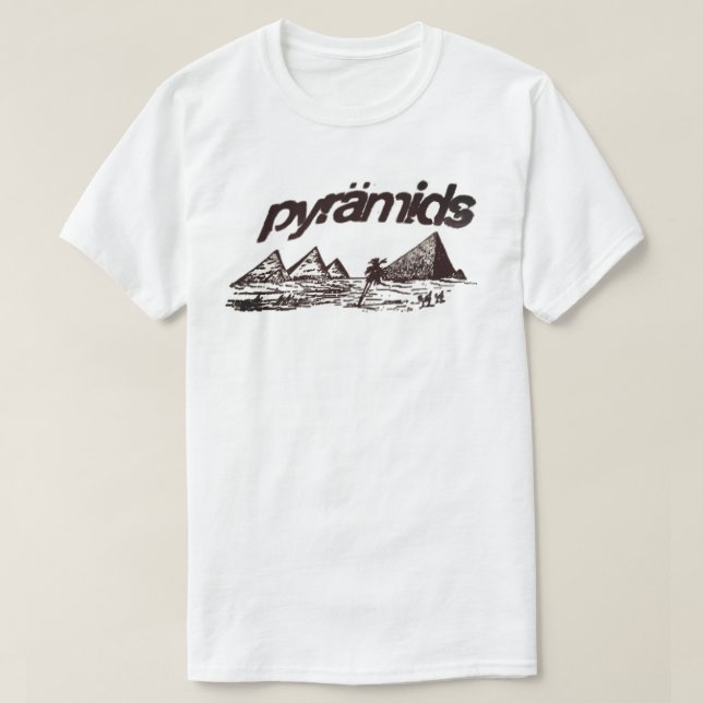 Pirâmides T-Shirt (Frente do Design)