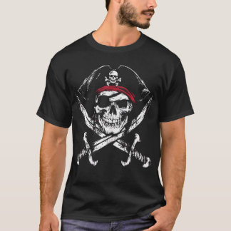 Pirata Calico Jack Sword Flag Jolly Roger Tank Top