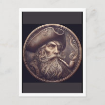 Pirata. Cartão postal