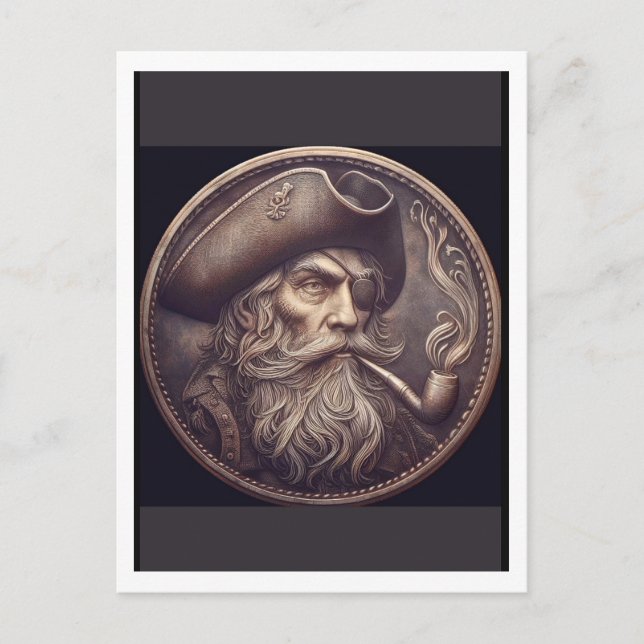 Pirata. Cartão postal (Frente)
