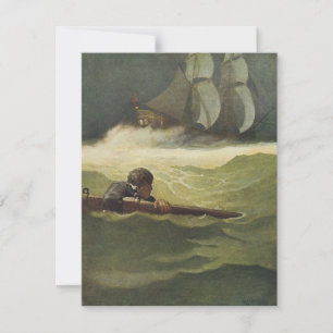 Piratas Antigos, Naufrágio da Aliança por NC Wyeth