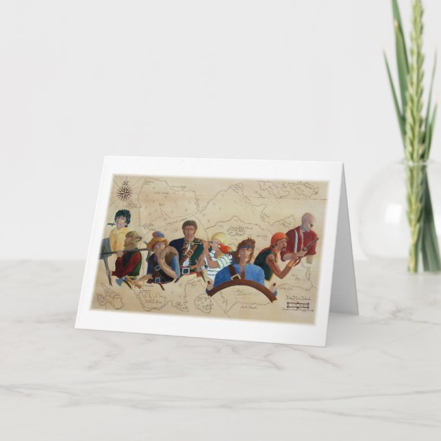 Piratas! Cartão (Frente)