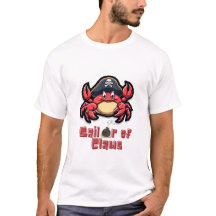 Piratas legal do Caranguejo: Camisetas de Aventura