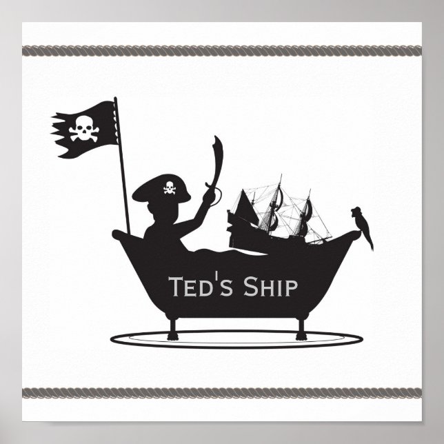 Pirate Boy Impressão (Frente)