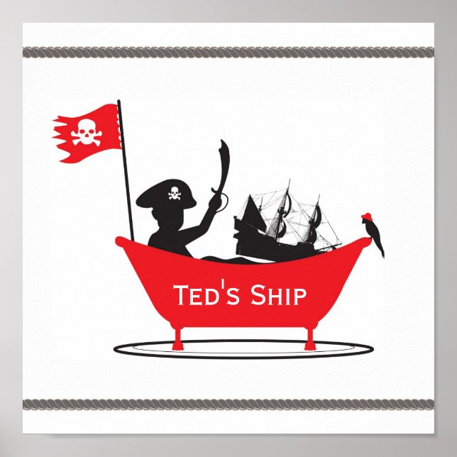 Pirate Boy Impressão (Frente)