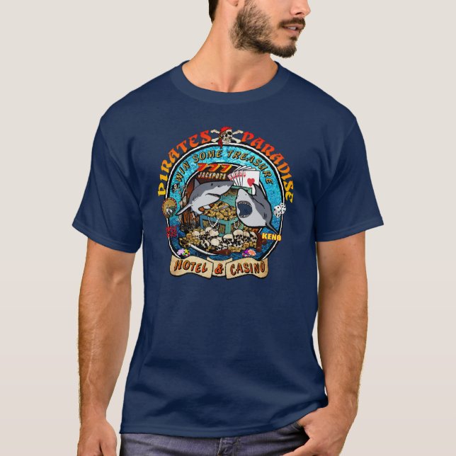 Pirate Casino T-Shirt (Frente)