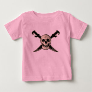 Pirate (Crânio) - Baby Fine Jersey T-Shirt