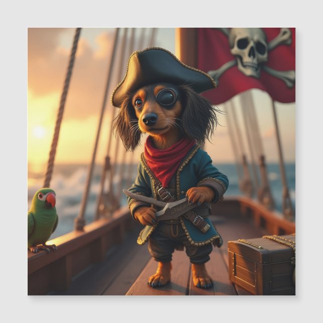 Pirate Dachshund (Frente)
