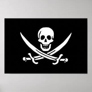 Pirate Flag Poster